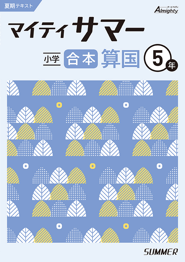 マイティサマー　合本　算国　小５