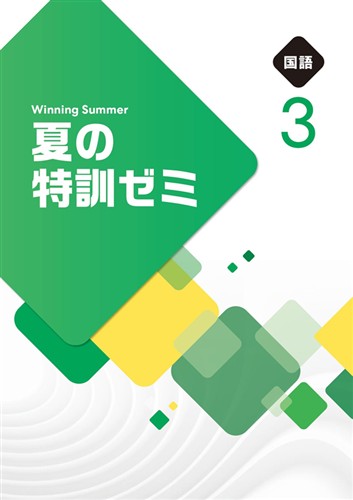 夏の特訓ゼミ　国語　中３