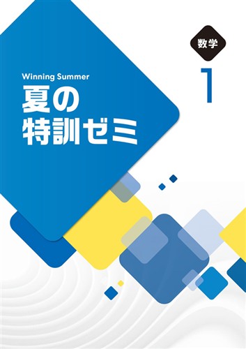 夏の特訓ゼミ　数学　中１