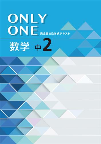 ONLY ONE　数学　中２